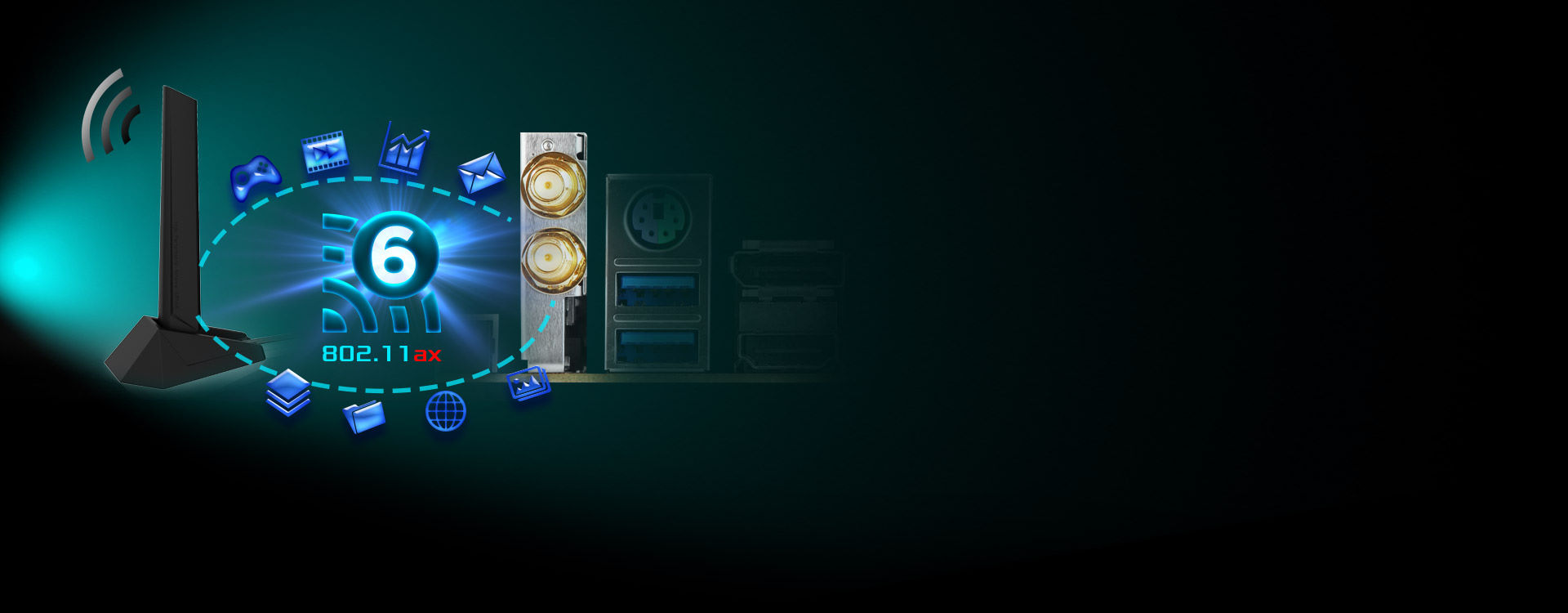 WIFI6 /ax 2T2R(B5.0)